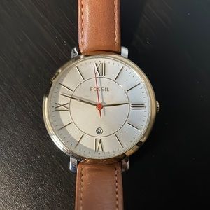 Women’s Fossil Watch, Large Face